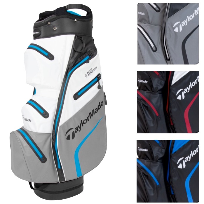 TaylorMade Deluxe Waterproof Golf Cart Bag Latest Colours